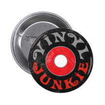 Vinyl Junkie Pins