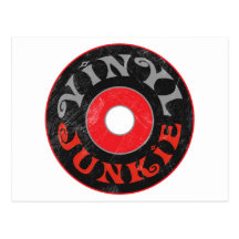 Vinyl Junkie Postcards