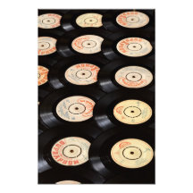 Vinyl Records Background Art Photo