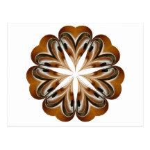 Viola F-hole Mandala Postcards