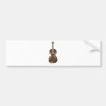 viola wht.JPG Bumper Sticker