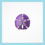 Violet Sand Dollar Modern Wedding Invitation invitations