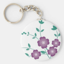 VIOLETS - keychain