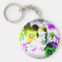 Violets Keychains