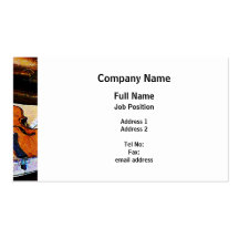 Violin and Bugle Business Card