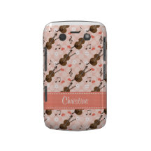 Violin Blackberry Bold Case Cover