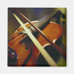 Violin & Bow Close-Up 1 Refrigerator Magnet