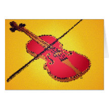 Violin Card