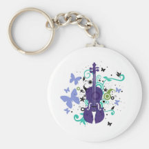 Violin Keychain