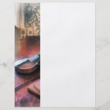 Violin on Credenza Flyer