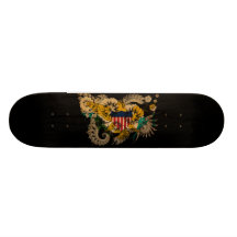 Virgin Islands Flag Skate Boards