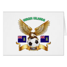 Virgin Islands Football Designs Greeting Cards