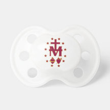 Virgin Mary Symbolism Pacifiers