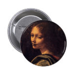 Virgin of the Rocks - Angel Button