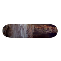 Virgin River Running Through Zion Narrows Skateboard Deck