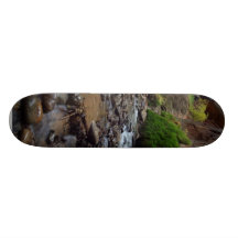 Virgin River Running Through Zion Skateboard