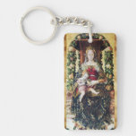 VIRGIN WITH CHILD ,Ave Maria Prayer Parchment
