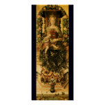 VIRGIN WITH CHILD PERSONALIZED ANNOUNCEMENT