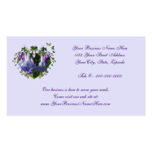 Virginia Bluebells Wildflowers Business Cards