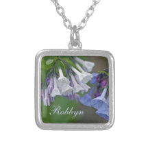 Virginia Bluebells Wildflowers Custom Jewelry