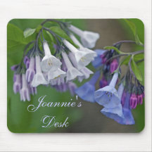 Virginia Bluebells Wildflowers Mouse Pads