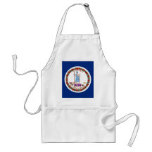 Virginia Flag Apron
