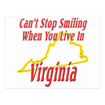 Virginia - Smiling Post Card