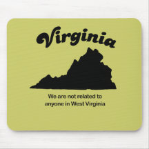 Virginia - We are not related Mousemats
