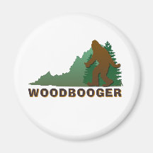Virginia Woodbooger Fridge Magnet