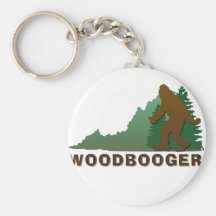 Virginia Woodbooger Keychains