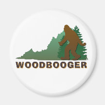 Virginia Woodbooger Magnets