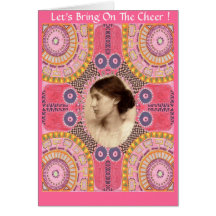 Virginia Woolf Greeting Card