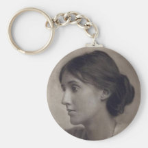 Virginia Woolf keychain