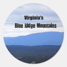 Virginia's Blue Ridge Mountains Sticker