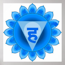 Vishuddha The Throat Chakra Print