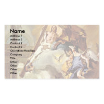 Vision Of St. Clement By Tiepolo Giovanni Battista Business Cards