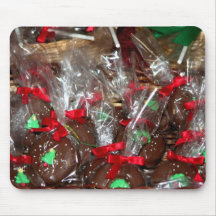 Visions of Chocolate Lollipops Mousepads