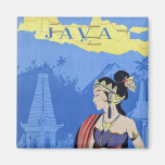 Visit Java Refrigerator Magnet