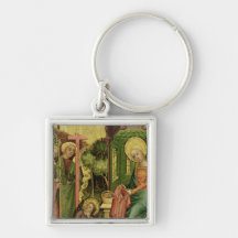 Visit of the Angel, from the right wing Key Chains