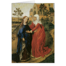 Visitation of Mary - Rogier Van Der Weyden Cards