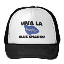 Viva La Blue Sharks Mesh Hats