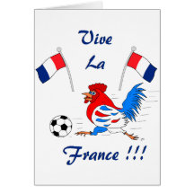 Vive La France Greeting Cards