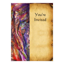 VIVIEN AND MERLIN PERSONALISED INVITES