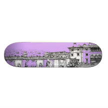 Vizcaya stately building skate boards