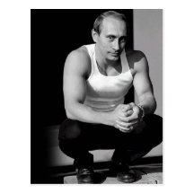 Vladimir Putin Postcard