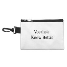 Vocalists Know Better Accessories Bag