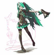 vocaloid photo sculptures