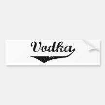 Vodka Bumper Sticker