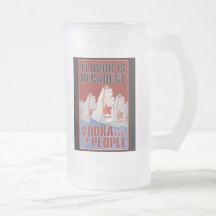 Vodka for the People Coffee Mugs
