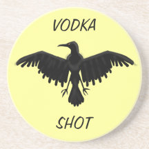 VODKA, SHOT COASTER